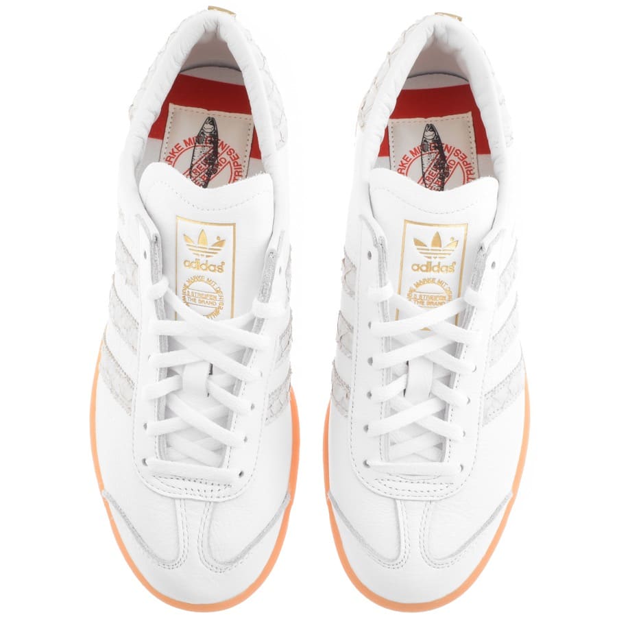Alternative Image for Productadidas Originals Hamburg Trainers White3